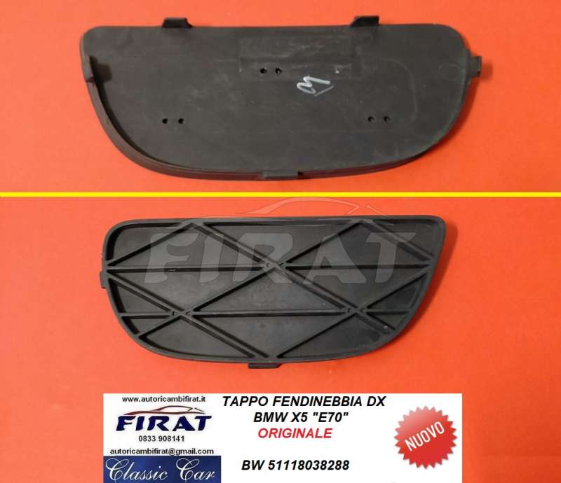 TAPPO FENDINEBBIA BMW X5 E70 DX (51118038288)